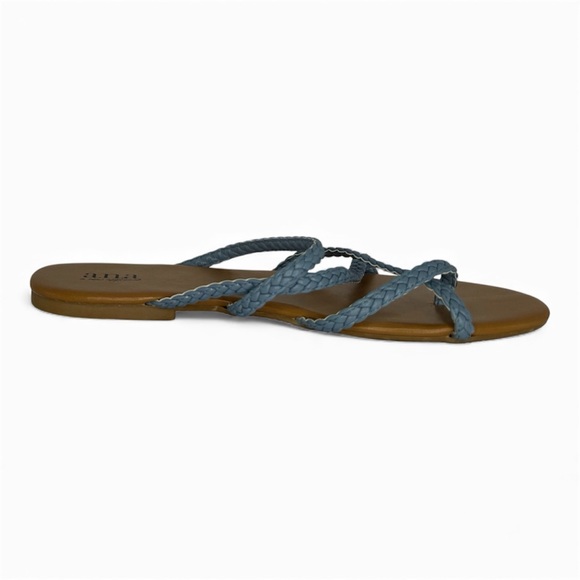 a.n.a. Strappy Braided Thong Sandals (8M) - Picture 6 of 12